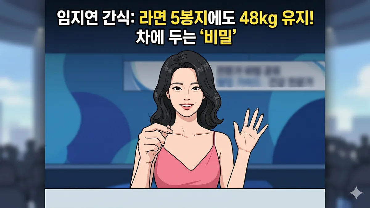 임지연 간식 (출처: AI 그림)