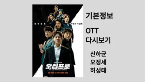 오십프로 기본 정보, 신하균·오정세 첫방 7.7%, OTT 다시보기 총정리 오십프로 드라마