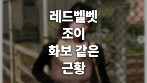 레드벨벳 조이, 막 찍어도 화보 같은 근황 사진 화제 thumbnail_text_joy-redvelvet-geunhwang_20260604_162657